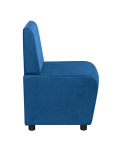 Кресло «. Лачи», велюр, 500×550×770 мм, цвет синий Клик мебель