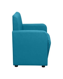 Кресло «. Поли», экокожа, 660×550×770 мм, цвет бирюзовый Клик мебель