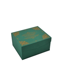 Подарочная коробка «Лучшему во всём», зелёная, 21×17.5×10.5 см Дарите счастье