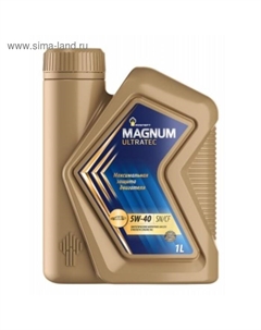 Моторное масло rosneft Magnum ultratec 5W-40, 1 л синт Роснефть
