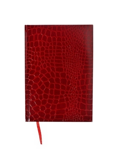 Ежедневник недатированный A5, 160 листов, . Arkona, твёрдая обложка из бумвинила с поролоном, ляссе, блок 70 г/м², красный Attomex
