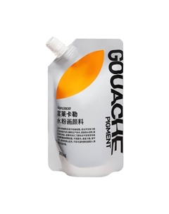 Гуашь художественная 300 мл, в дой-паке с крышкой, желтый Superior