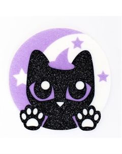 Карнавальный костюм «Милая ведьма»: платье, шляпа, гольфы, брошка, рост 116-122 см, фиолетовый Волшебная маска