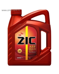 Масло трансмиссионное ATF Multi НТ, 4 л Zic