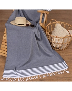 Полотенце - пештемаль пляжное Waffle, 100×180 см, 100 % хл, 211 г/м², серое Lovelife