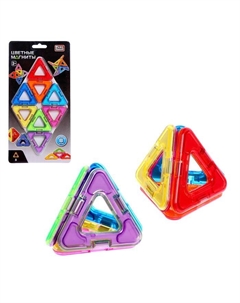 Конструктор магнитный «Цветные магниты», 8 деталей Play smart