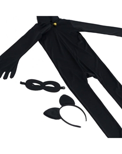 Карнавальный костюм «Крутой кот», р. М, комбинезон, маска, ободок, рост 116–128 см Волшебная маска