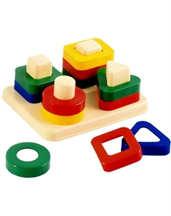 Дидактическая игрушка «Весёлые фигурки» Нордпласт