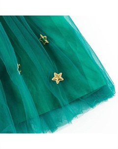 Карнавальный костюм новогодний «Ёлочка», рост 116-122 см, платье, ободок Волшебная маска