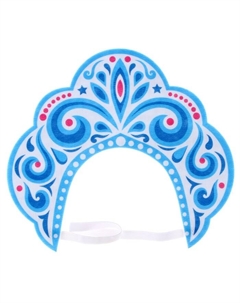 Кокошник карнавальный «Зимняя королева», фетр Волшебная маска