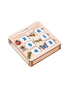 Обучающая игра «Математическая шкатулка. Насекомые» Smile decor