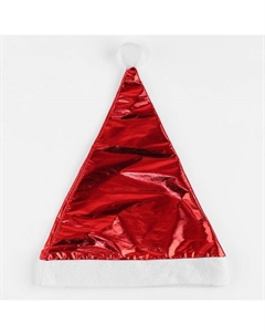 Карнавальный набор «Новогодний гном»: жилетка, ремень, колпак, рост 98-110 см, красный Волшебная маска