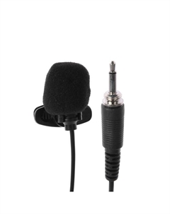 Микрофон ELTRONIC 10-05, петличный, 12-40 дБ, беспроводной, с прищепкой, чёрный Eltronic