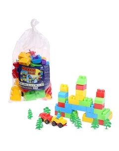 Конструктор «Макси Блок», 60 деталей Кассон