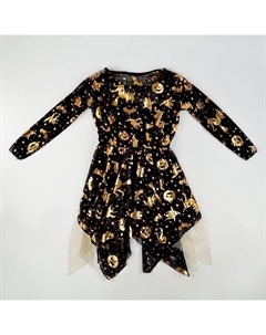 Карнавальный костюм «Ведьма»: платье, шляпа, чулки, сумка, рост 116-122 см Волшебная маска