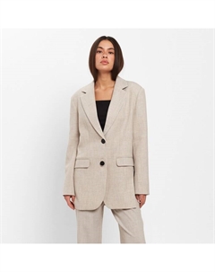 Пиджак женский с боковыми разрезами размер 44-46, цвет бежевый Mist