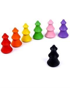 Сортер «Ёлочки», 7 цветов Woodland toys
