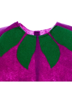 Карнавальный костюм «Крутой баклажан», фетр Волшебная маска