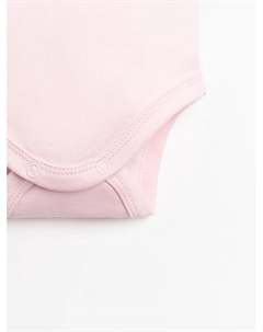 Боди для девочки «. Чёрный бант», рост 68-74 см, розовое Крошка я