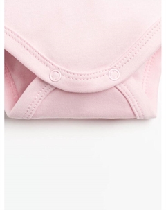 Боди для девочки «. Чёрный бант», рост 62-68 см, розовое Крошка я