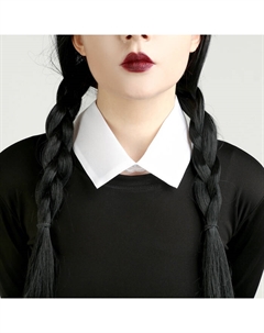 Карнавальный костюм «Мрачная девчонка», р. S: парик, юбка, чулки, воротник Волшебная маска