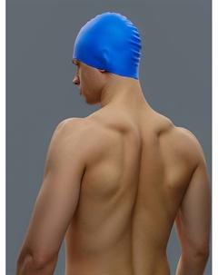 Шапочка для плавания взрослая Swim, силиконовая, обхват 54-60 см Onlytop