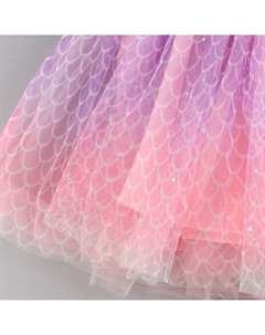 Карнавальный костюм «Стильная принцесса», ободок, платье с русалкой, рост 110 см Волшебная маска