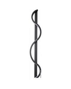 Бра Вали 08418B-80R,19(3000K) (черный, правый) Kinklight