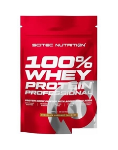 100% Whey Protein Professional (шоколад/орех, 1000 г) Scitec nutrition