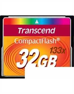 Карта памяти 133x CompactFlash 32 Гб (TS32GCF133) Transcend
