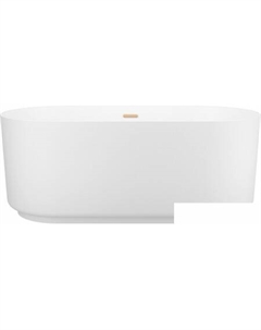 Ванна Saint-Germain 170x70 28270204R (отдельностоящая ванна белый глянец, экран, ножки, сифон-автомат золото) Wellsee