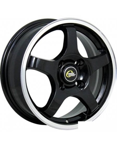 Литые диски CR-14 14x5.5" 4x98мм DIA 58.6мм ET 35мм BKPL Cross street