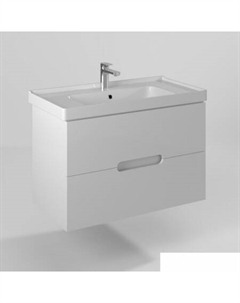 Тумба подвесная Пола 90 с умывальником Грэйс Бриз