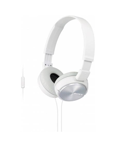 Наушники с микрофоном MDR-ZX310AP (белый) Sony