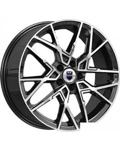 Литые диски Вудроф (КС1044)18x7" 5x108мм DIA 67.1мм ET 45мм алмаз черный K&k