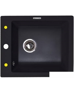 Кухонная мойка Platz 425 (черный базальт) Zigmund & shtain