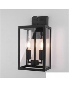 Уличный настенный светильник Candle 35150/D (черный) Elektrostandard