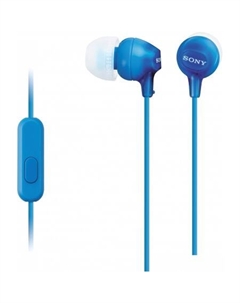 Наушники MDR-EX15AP (синий) Sony