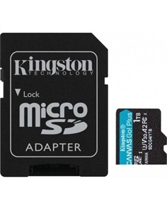 Карта памяти Canvas Go! microSDXC 1TB SDCG4/1TB (с адаптером) Kingston