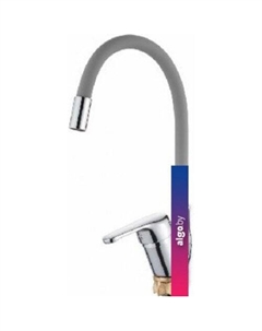 Смеситель L4132-9 (хром/серый) Ledeme