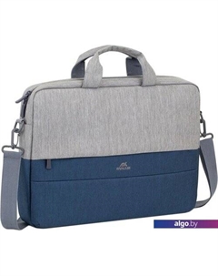 Сумка Prater 7532 (серый/темно-синий) Rivacase
