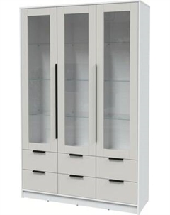 Шкаф с витриной Интерлиния Концепт КТ-ШВ3