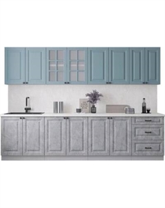 Кухонный гарнитур Интерлиния Мила Деко 3.0А