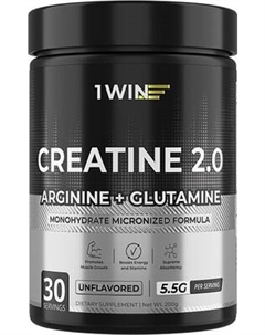 Креатин 1WIN Моногидрат с глютамином, аргинином 1win