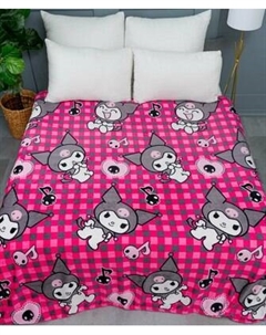 Плед Павлинка Куроми клетка 200x220