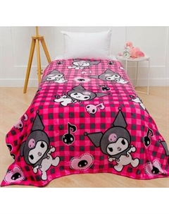 Плед Павлинка Куроми клетка 150x100