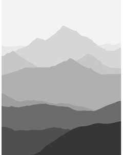 Фотообои листовые Citydecor Горные вершины 16