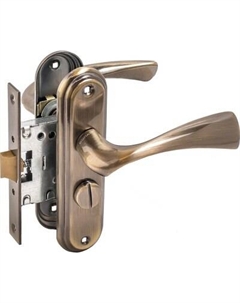 Защелка врезная с фиксацией БУЛАТ Номос ЗЩ1-Д03.01 Л Булат