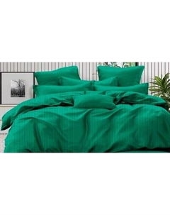 Комплект постельного белья PANDORA №1х1 17-5734 Изумруд (N) Евро-стандарт Pandora