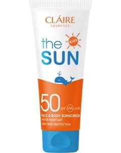 Крем солнцезащитный Claire The Sun Для детей водостойкий SPF50